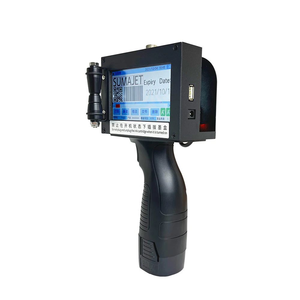 Cheap Handheld Inkjet Printer QR Code Packaging Production Date Coding Machine logo Small Automatic Inkjet Printer Printing