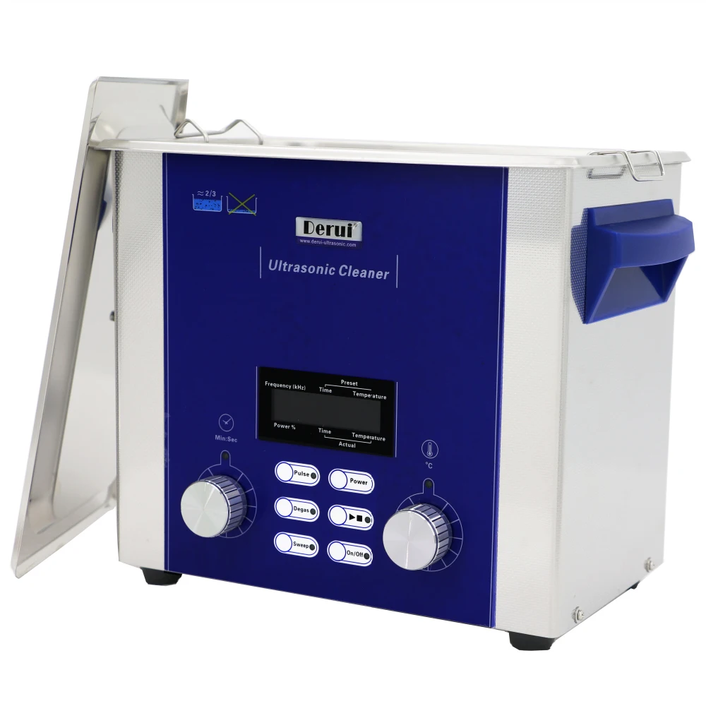 3l Degas Sweep Pulse Power Adjust Ultrasonic Cleaner For Eyeglasses