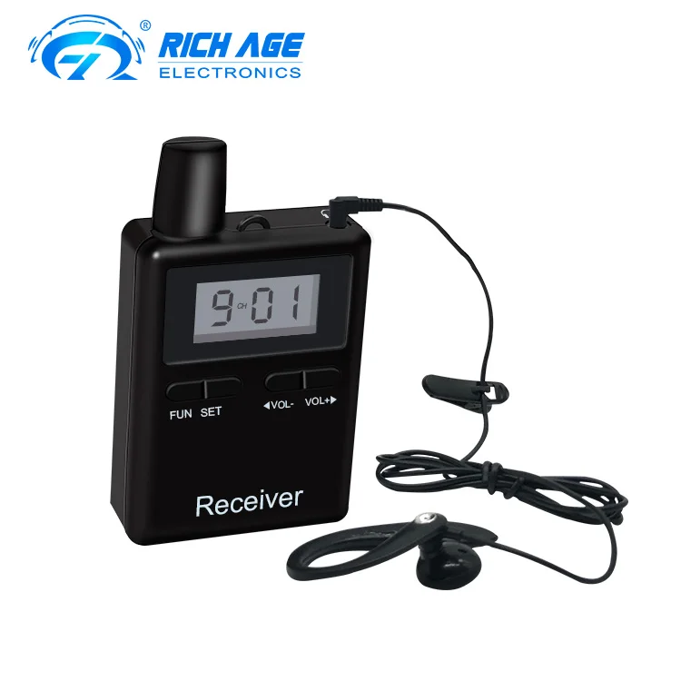 Wireless Tour Guide System for Conference Meeting Mini Audio Guide Equipment for Museum Visiting