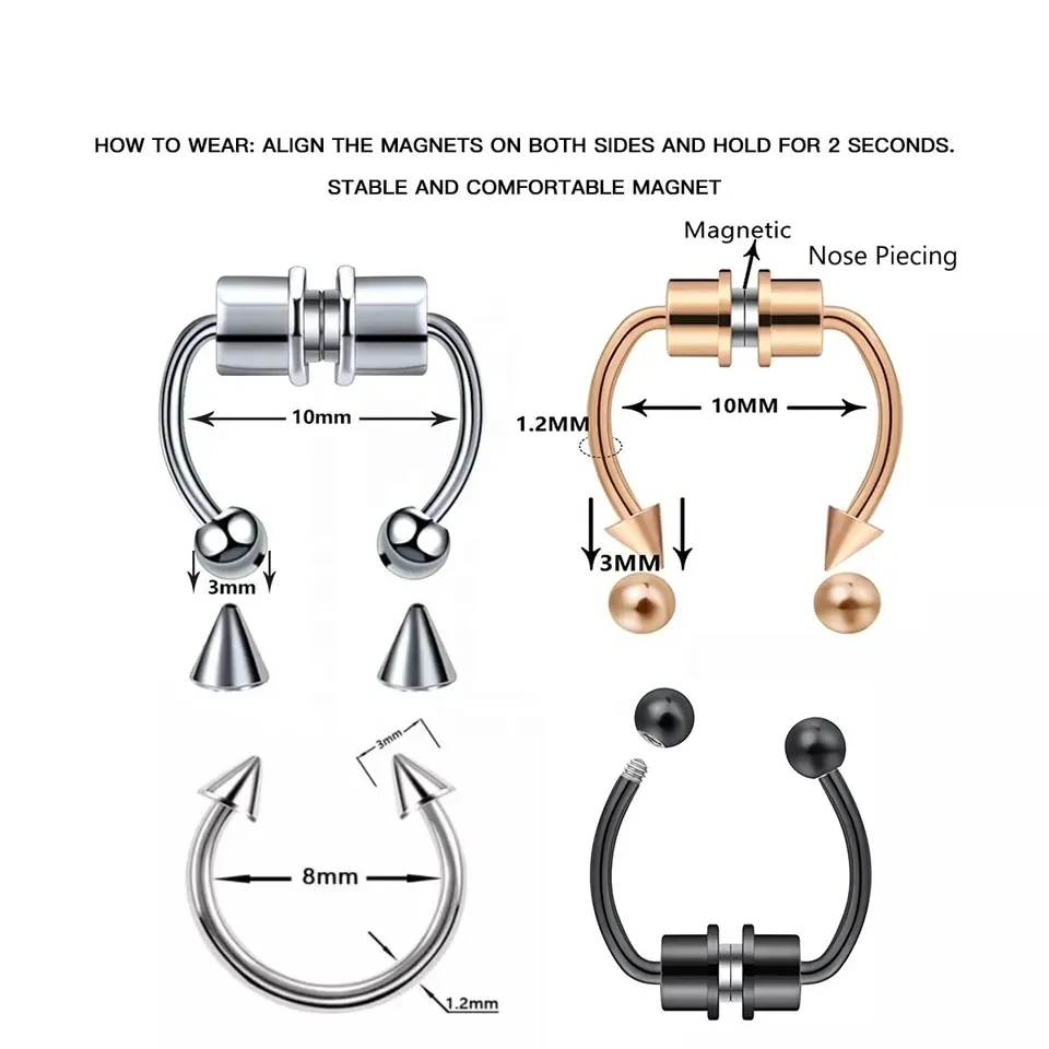 stainless steel magnetic septum amazon