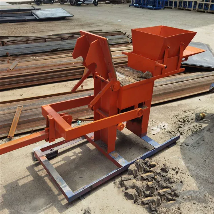 Manual Interlocking Red Clay Soil Brick Making Machine