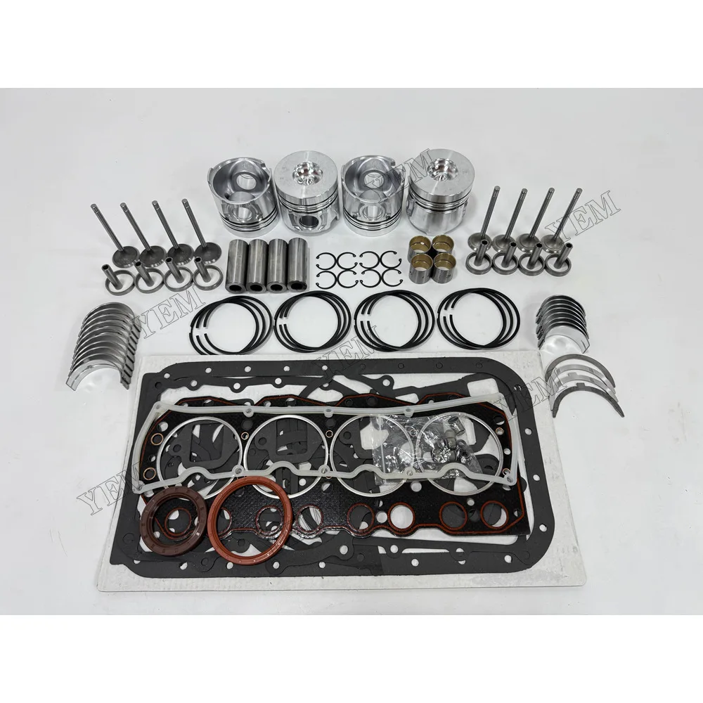 Piston Kit With Gasket Set With Bearing Set With Valves for Deutz CA498-12 Agricultural Machinery Spare Parts