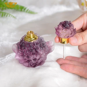 SAINT-VIEW Factory Wholesale Handmade High-Grade Skin Care Decor Roll on Attar Essential Oil Perfume Bottle Set