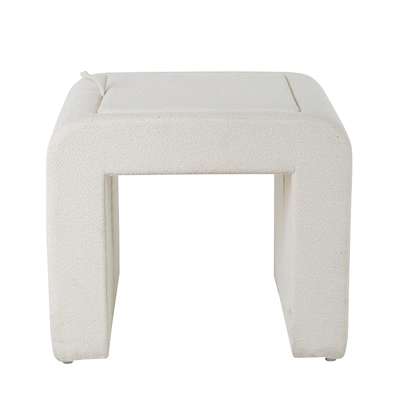 Customized Storage Ottoman Stool for Living Room Modern Inside Furniture Board