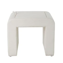 Customized Storage Ottoman Stool for Living Room Modern Inside Furniture Board