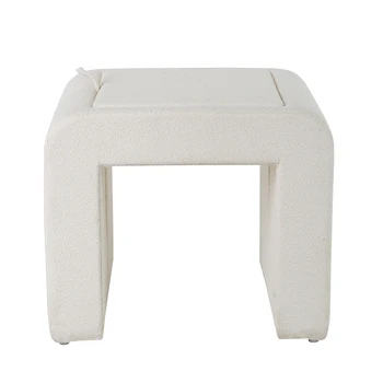 Customized Storage Ottoman Stool for Living Room Modern Inside Furniture Board