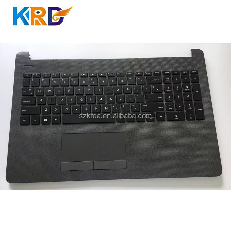 HP Palmrest Topcase With Keyboard For 250 G6, 255 G6, 15-BS Laptops - 925008-061