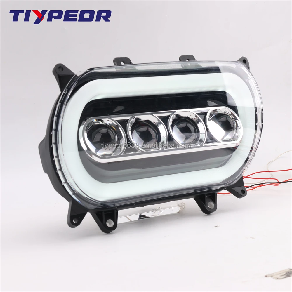product tiypeor motorcycle lighting system high power 120w led headlights for harley road glide limited fltrk 2020 2022 led headlamp-10
