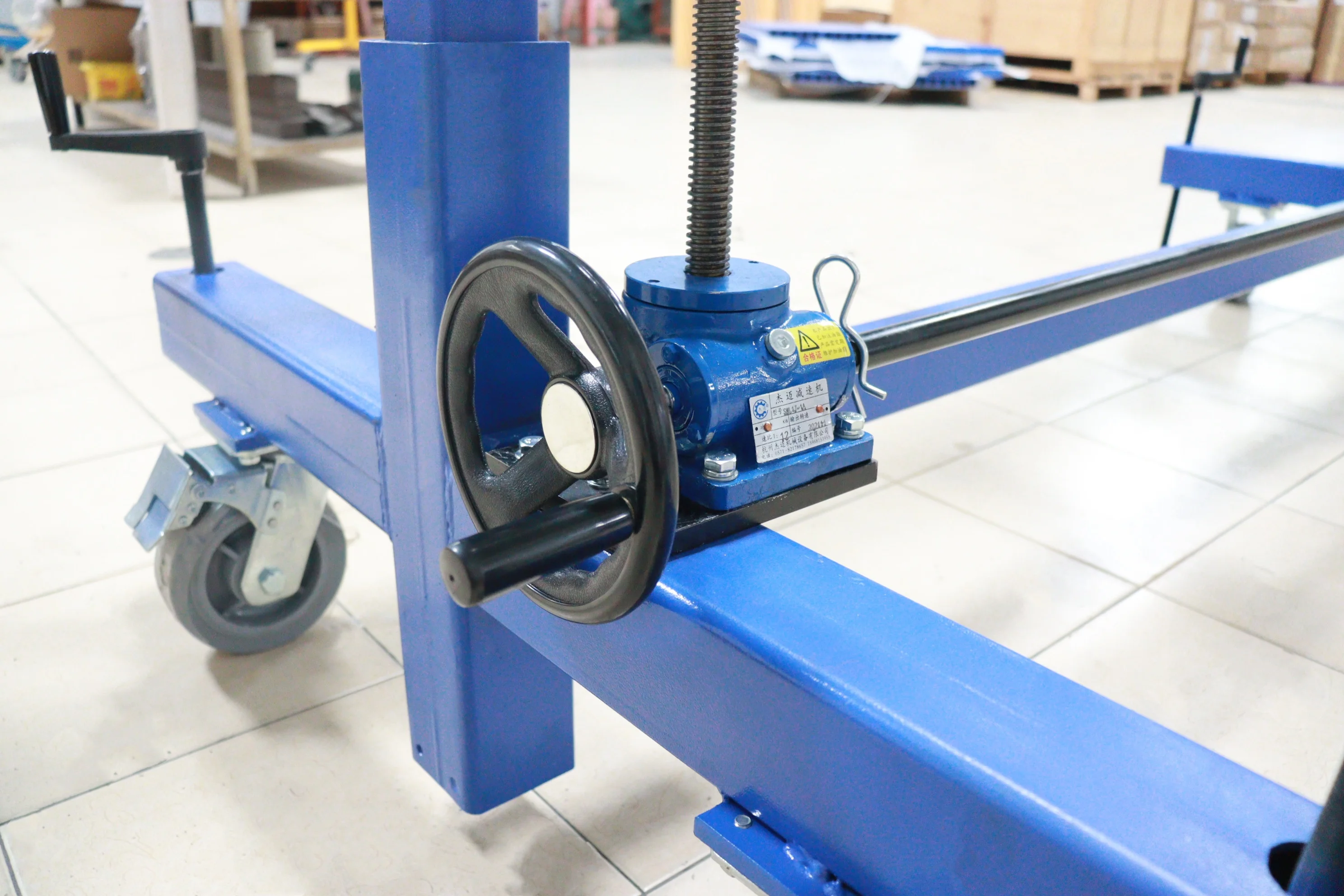 Belino Factory Stone Processing Rotary Table Tilt Work Table with Adjustable Processing Height