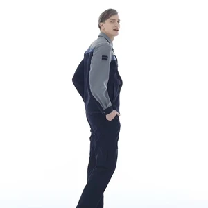 Custom Unisex Anti-Static Breathable Waterproof Cotton Workwear Suit Factory Workshop Mechanic Work Jacket Pants Sets Workers