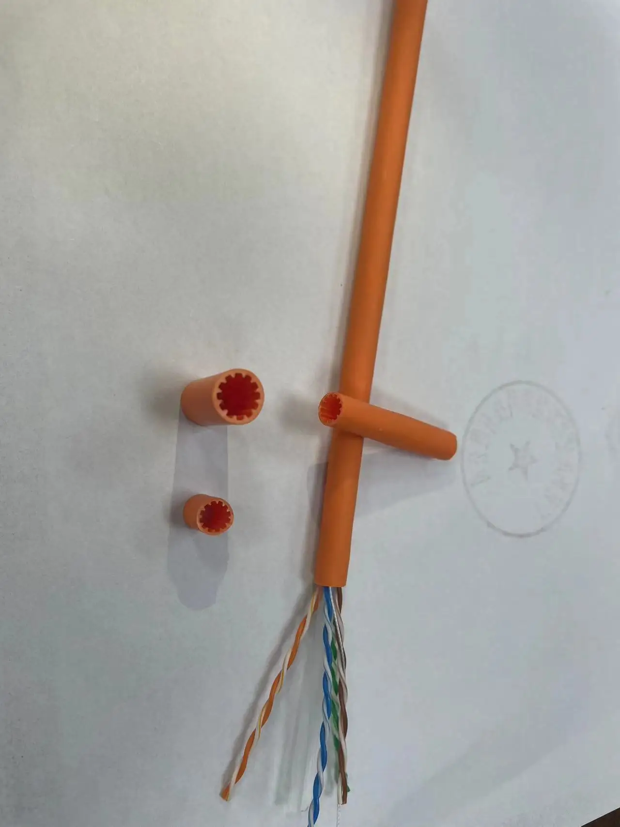 Cat6A Structured Communication Cabling 1000 ft Plenum Solid Copper UTP Fast Cable Bulk Bare Copper Conductors