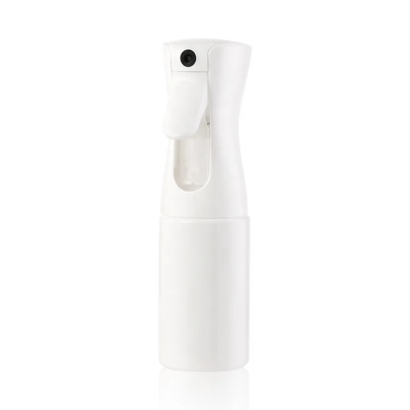 Plastic Continuous Mist Spray Bottle Empty Hair Salon Barber Fine Mister Spray Bottle Trigger Atomization High Pressure