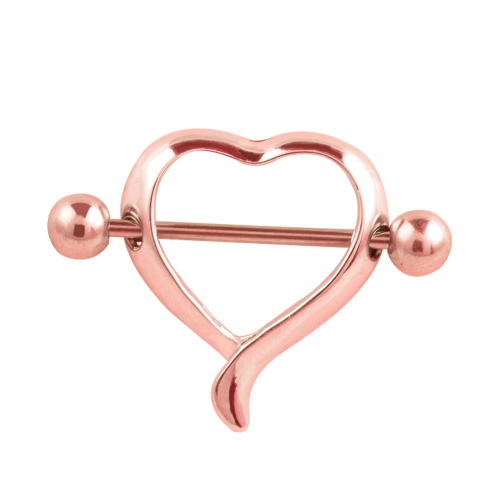 Wholesale Anillos de barra para pezones y mancuernas, joyería para el  cuerpo, Piercing hueco en forma de corazón, escudo para pezón, Industrial,  anillo para pezón From m.alibaba.com