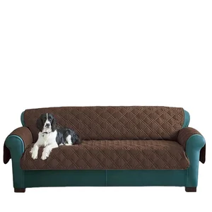 BSCI certificates factory direct sales waterproof sofa protector ultrasonic embossing sofa waterproof protector