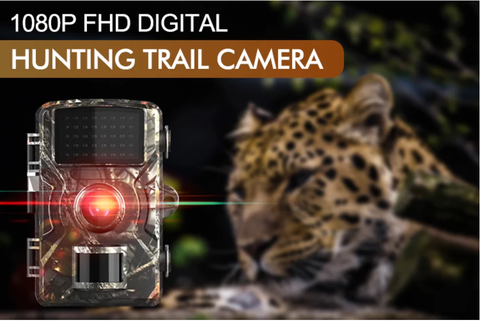 Wild Game Hunting Battery Power Infrared Outdoor Low Glow Night Vision Trail Hunting for PIR Trap 16MP DL001 Camera