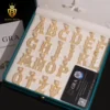 Yellow Gold Color-Letter D