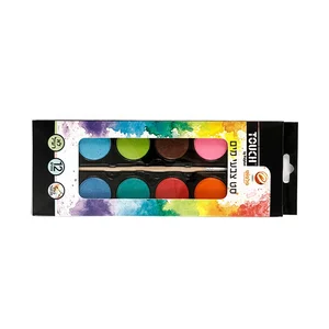 Dry Solid Custom Artist 12 Colors Water Color Set for Brush Pen Painting Drawing Students Artist Art