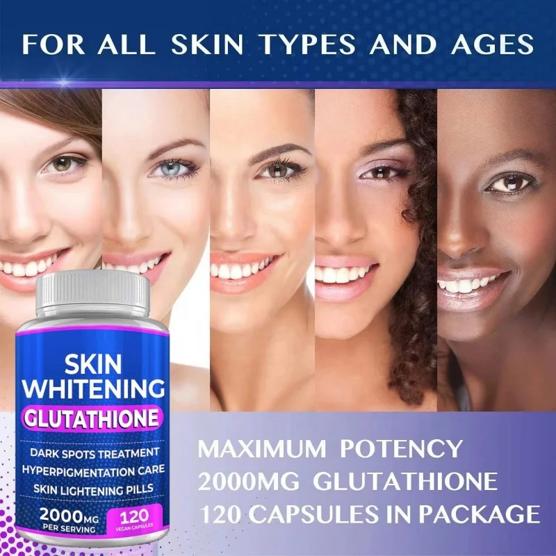 glutathione 120 capsules 1000mg (120 Count) - Natural Antioxidant Dietary Supplement For Skin Brightening Vitamins Readisorb GHK-Cu News – Neurogan Pack Size:30 Patches