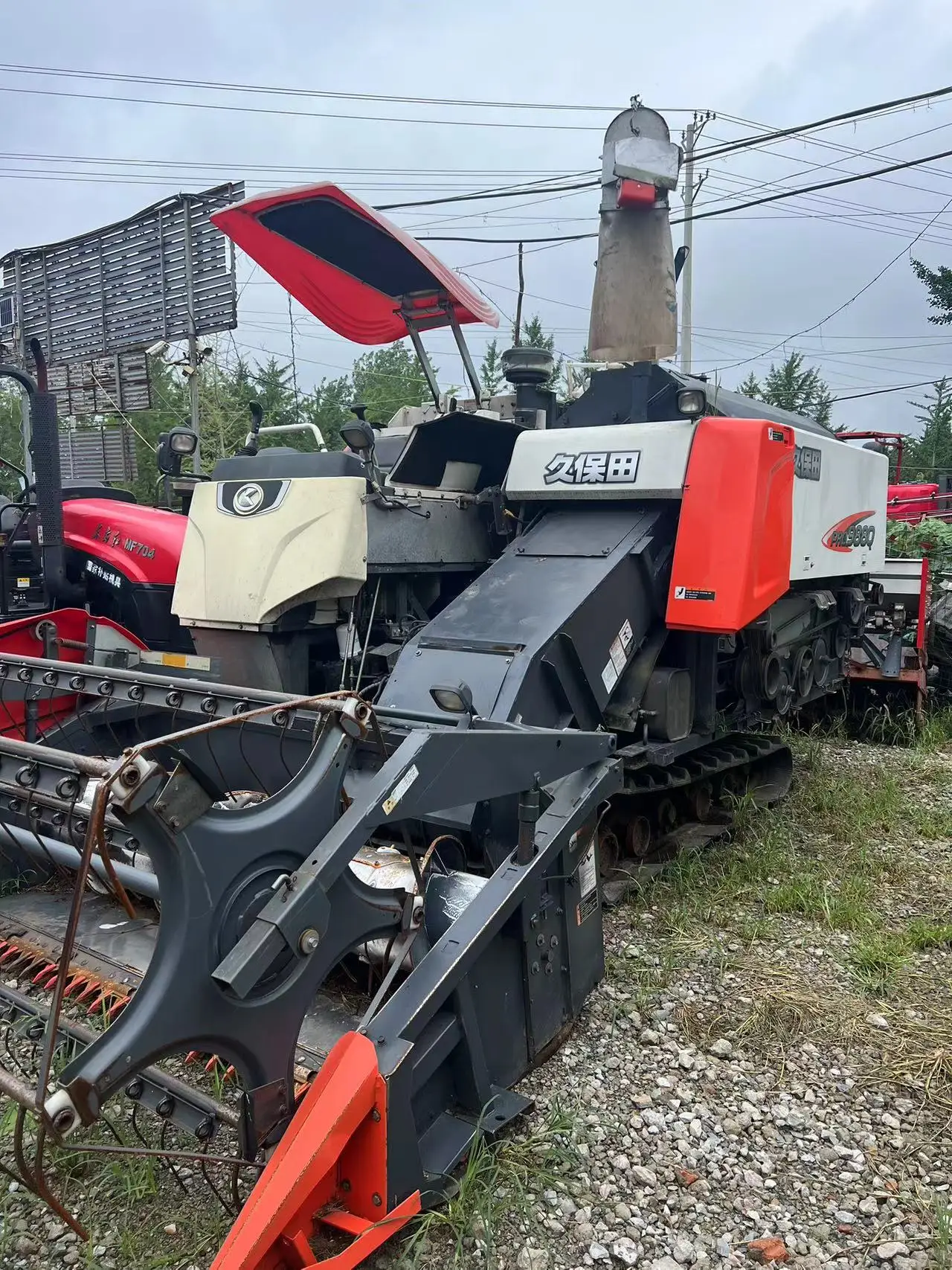 クボタコンバインハーベスター988 688 コンバインハーベスター（稲麦用