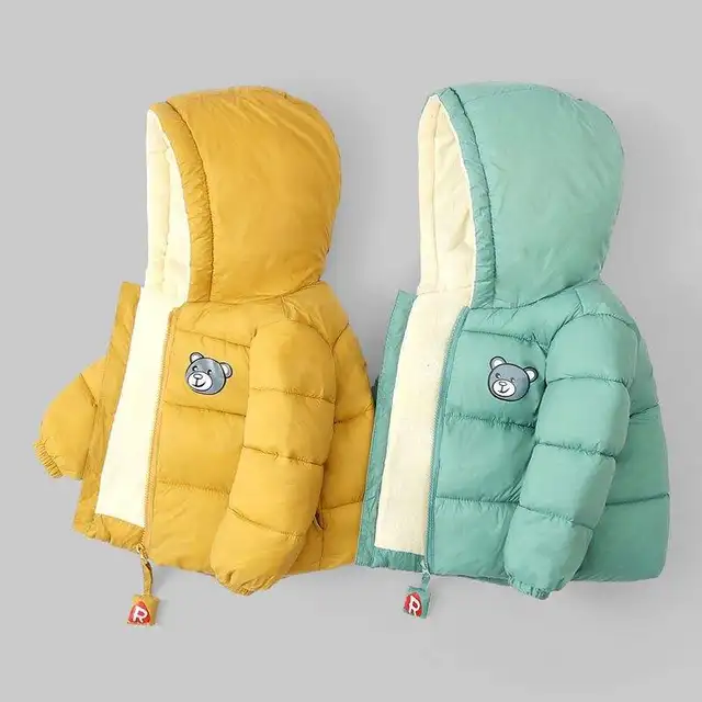 High Quality Custom Brand Logo Winter Jacket Down Padded Kids Boy Girl Puffer Coats