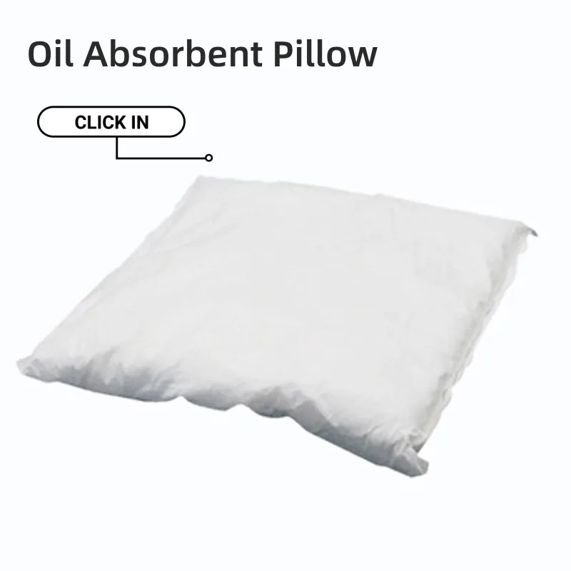 Eco-friendly Medium Weight Oil Absorbent Pads Oil Spill Control