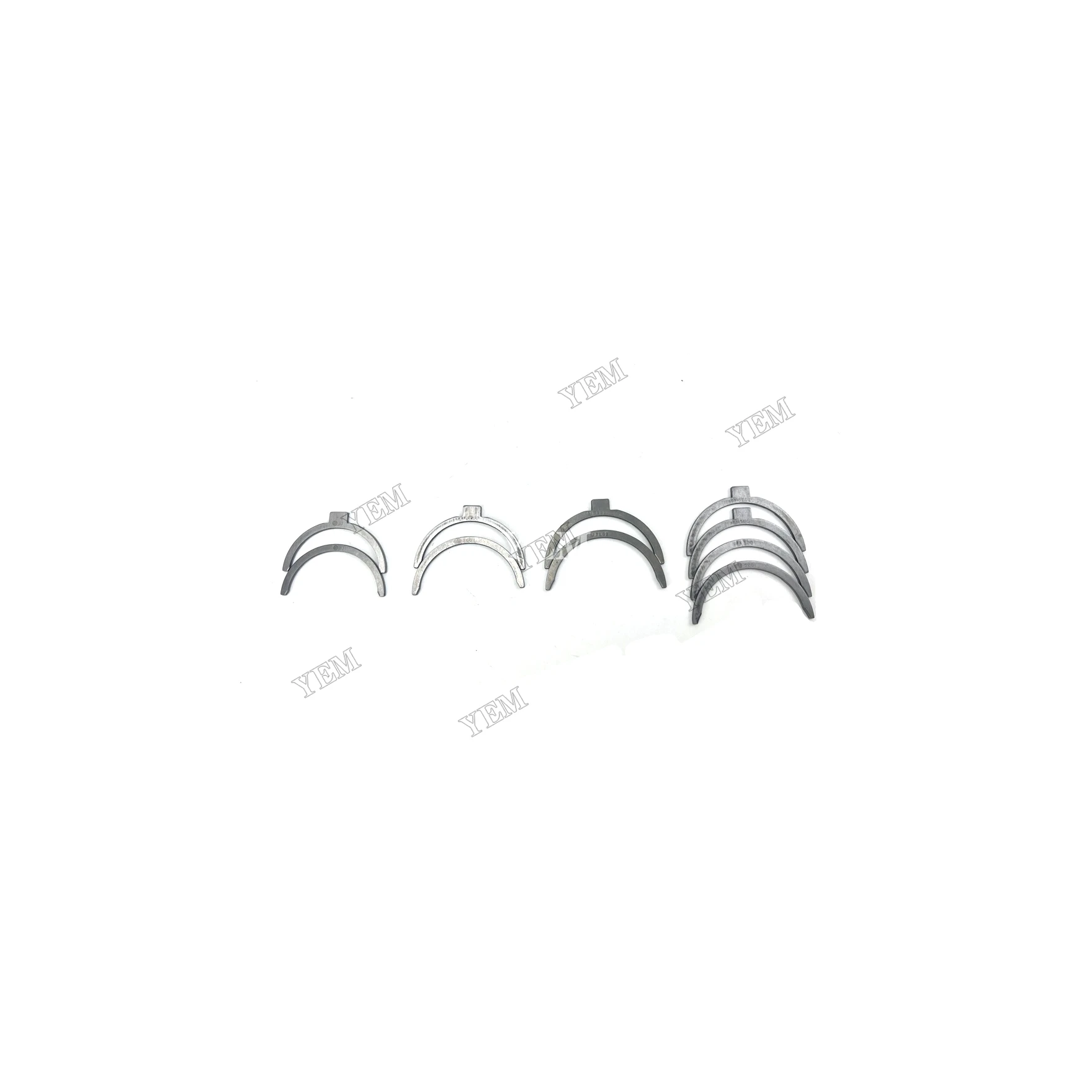 Thrust Washers for Yanmar 3TNV82 3TNV84 3TNV88 4D84-1 Thrust Bearing Aftermarket Engine Spare Parts