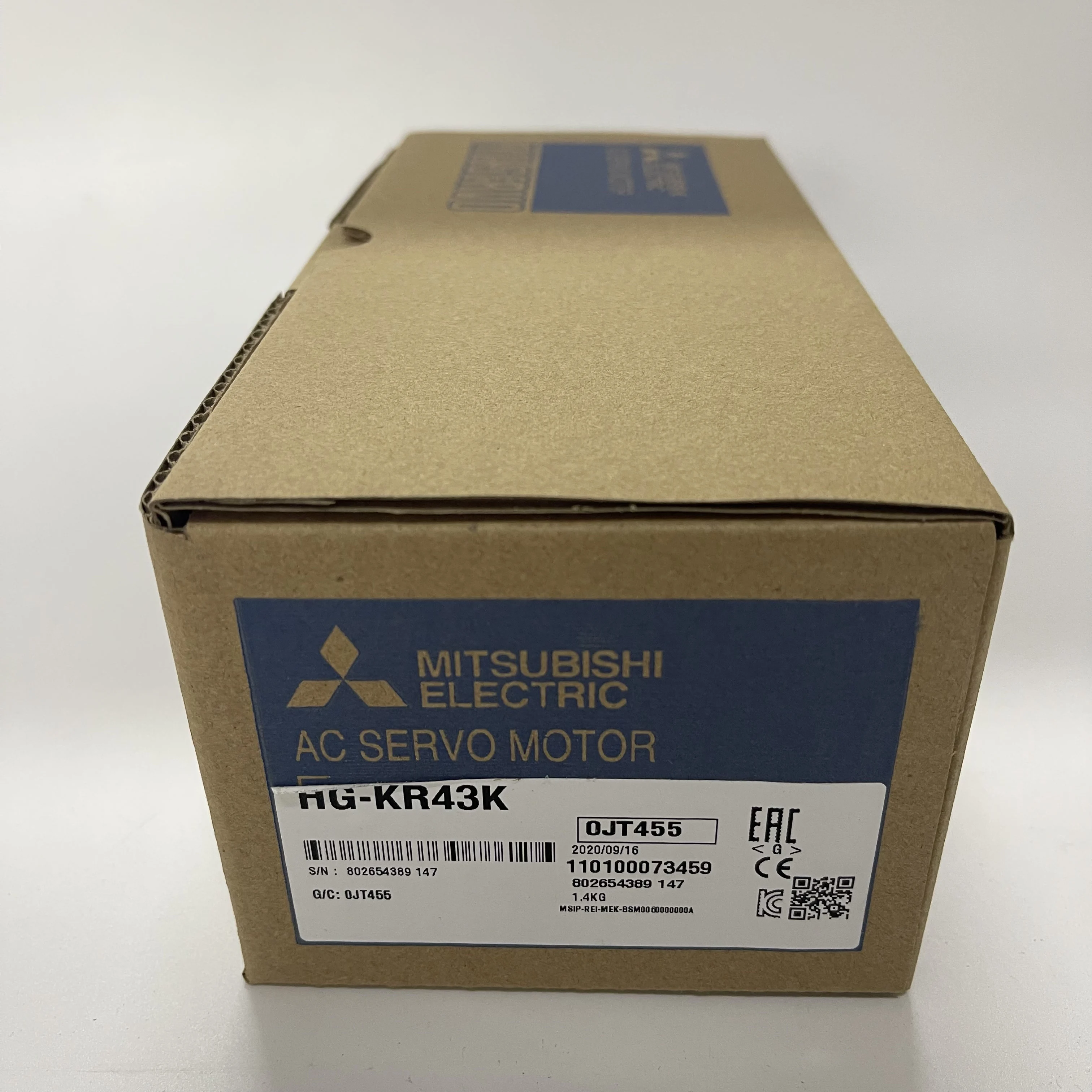 Mitsubishi AC Servo Motor HG-KR43K