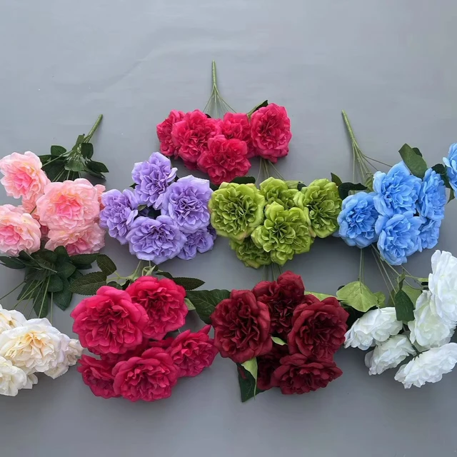 Seven Head Bundle of Lilac Artificial Flowers