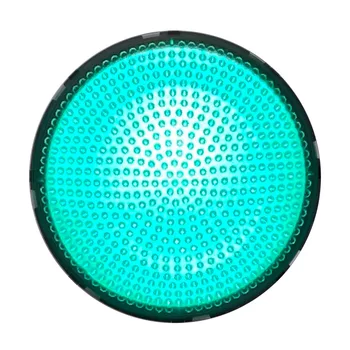 Traffic Light Lens 100mm High Power Green Wick LED traffic signal light  Module parts for sale