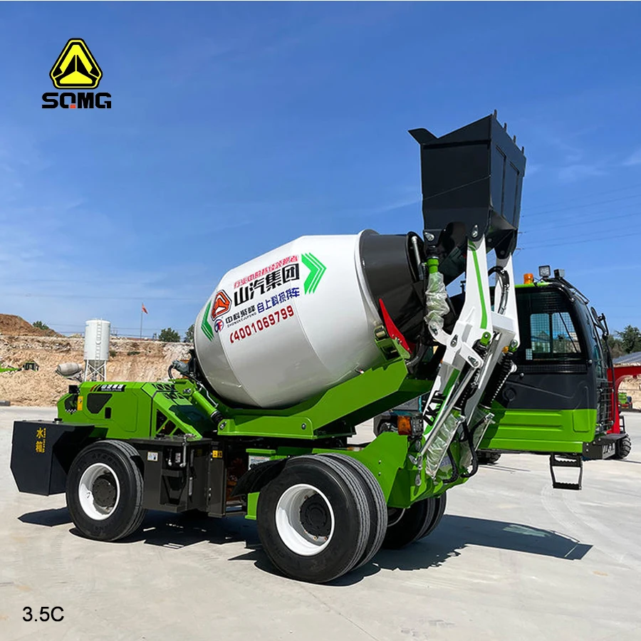 Epa Certified 2.6 Cubic Meter Concrete Mixer Truck Concrete Mixer