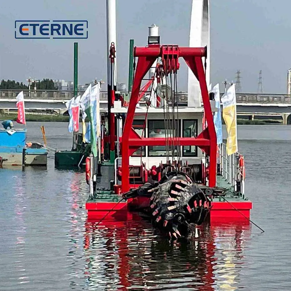 ETERNE Machinery Cutter Dredger Efficient Sand Dredging Machine with Core Pump Engine Motor Components