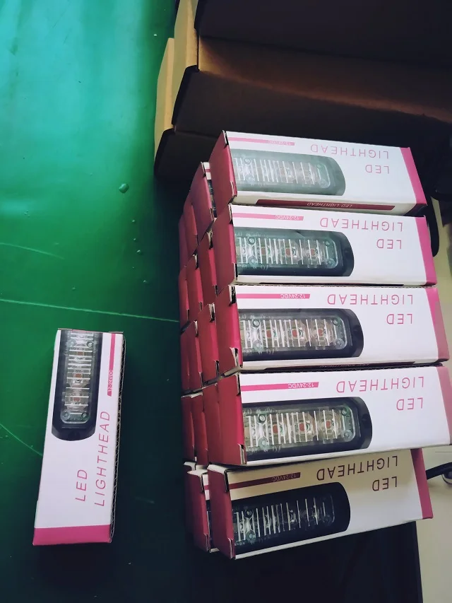 
Стробоскоп с 3 светодиодами, 9 Вт, 16 режимов, боковые фонари, постоянный ток, 12 В, 24 В, светодиодная лампа, грузовик, внедорожник, автомобильные аксессуары 