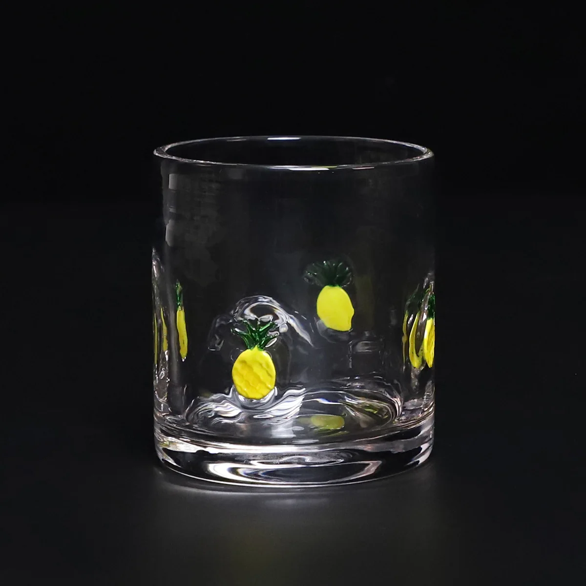 High-value creativity ingenious minimalist design vintage transparent crystal water glass for decorations sale