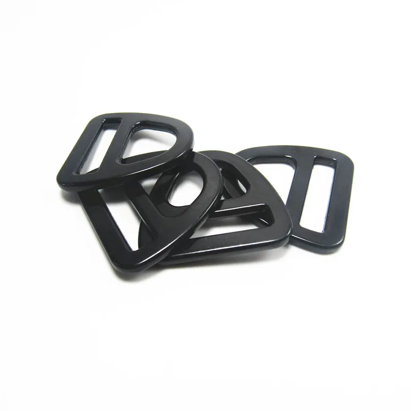 Metal Slide Safety Harness Release Matt Black D Ring Buckle Metal Loop ...