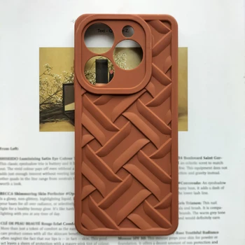 Anti-Fall Soft TPU Mobile Phone Case Fine Hole Camera iphone Cases Protect for iphone 14 13 16 XS 11 15 Pro Max