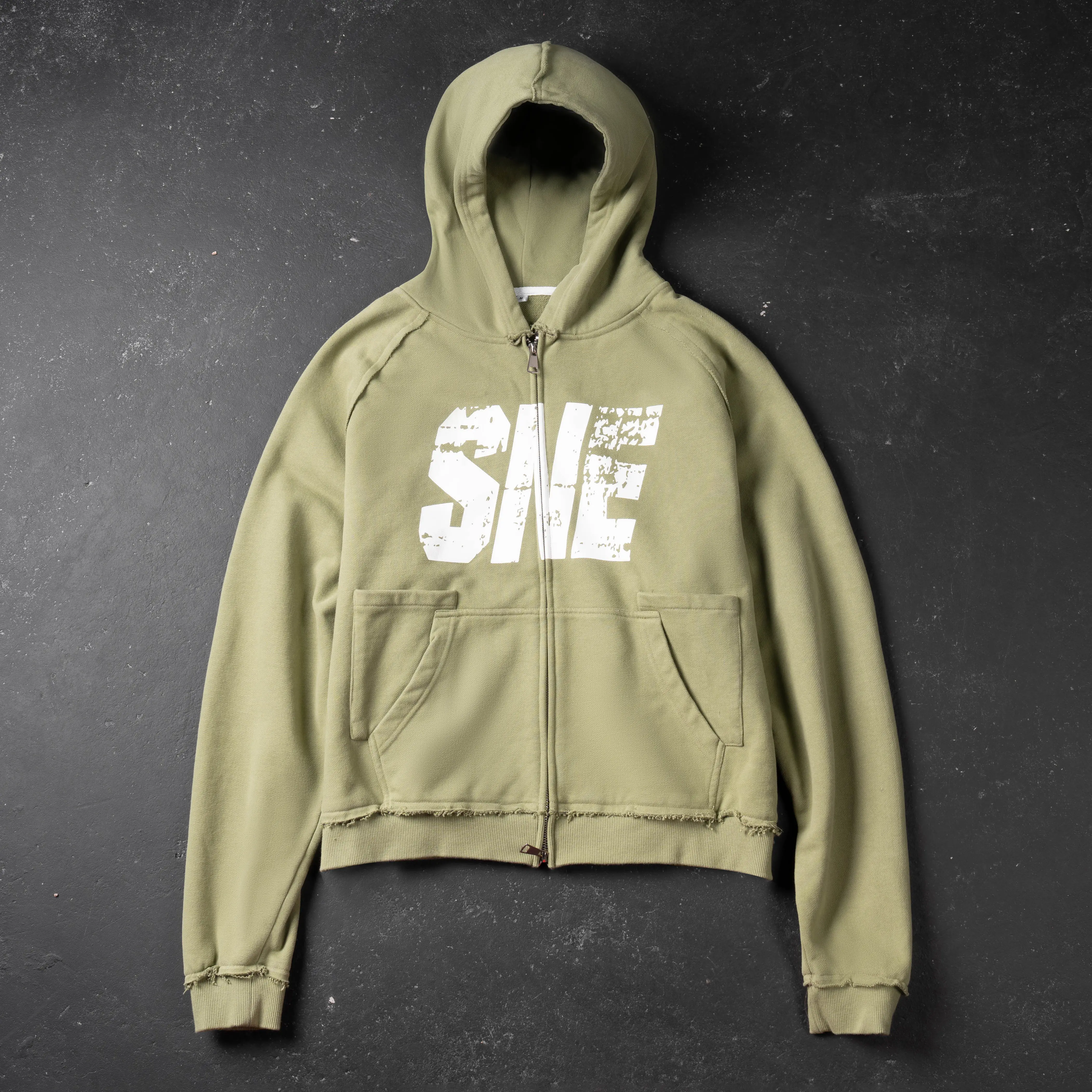 Sudaderas con Capucha para Hombre Personalizadas 100% Algodón Vintage Fabricantes de Alta Gramilaje 420gsm Premium Ropa Urbana Talla Extragrande con Cierre para Hombre