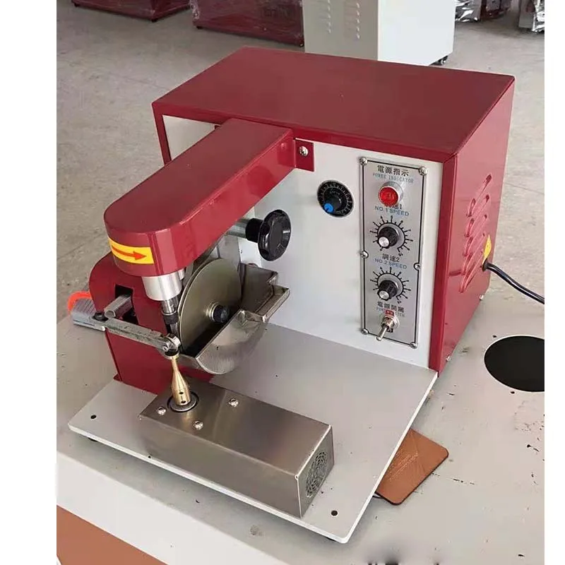 Automatic Small Edge Coloring Dyeing Painting Machine For Leather Craft