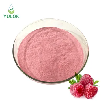 Factory Supply 100% Water Soluble Natural Extract Raspberry Fruit Juice Powder for Beverages
