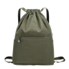 Sac à cordes en nylon léger olive