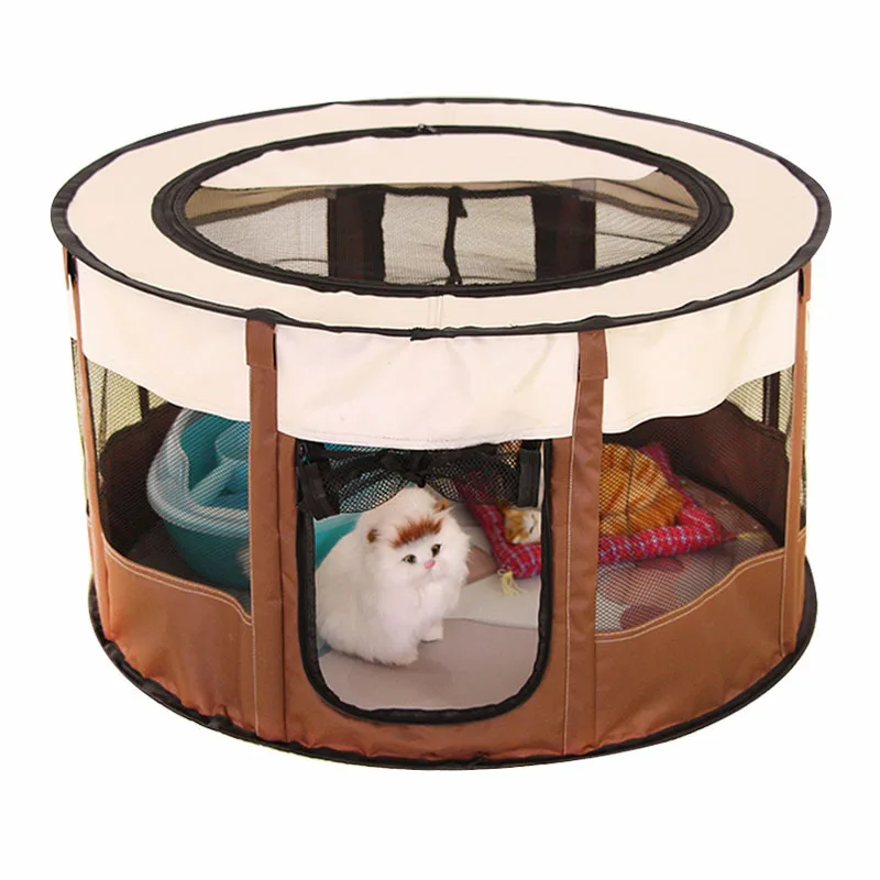 Foldable And Removable Round Pet Tents Playpen Breeding Tent Delivery Room  For Cat And Dogs - Buy Dog Tent,Pet Tent,Cat Tent Product on 