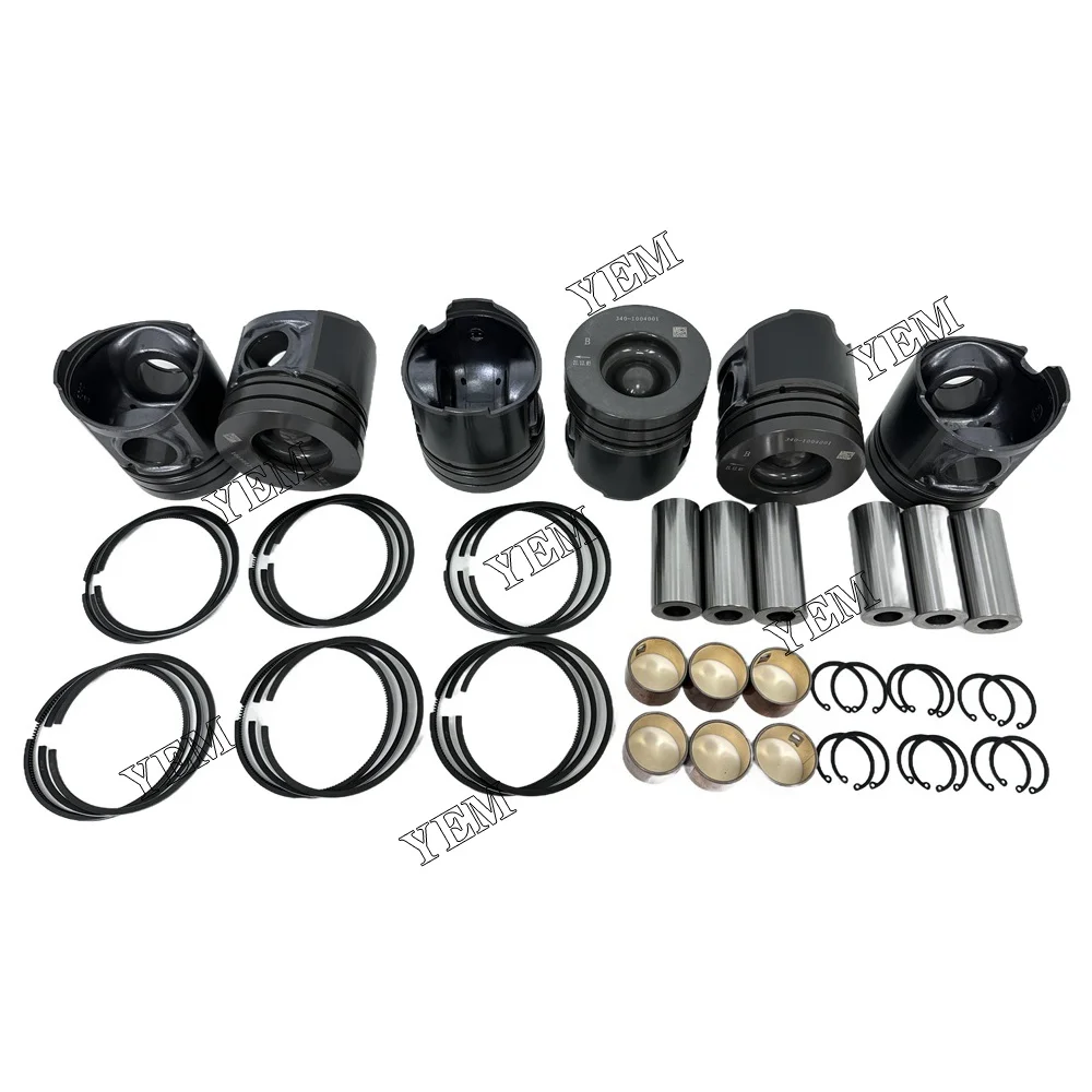 6108 Piston Kit for Yuchai Piston Kit Wholesale Engine Parts 3