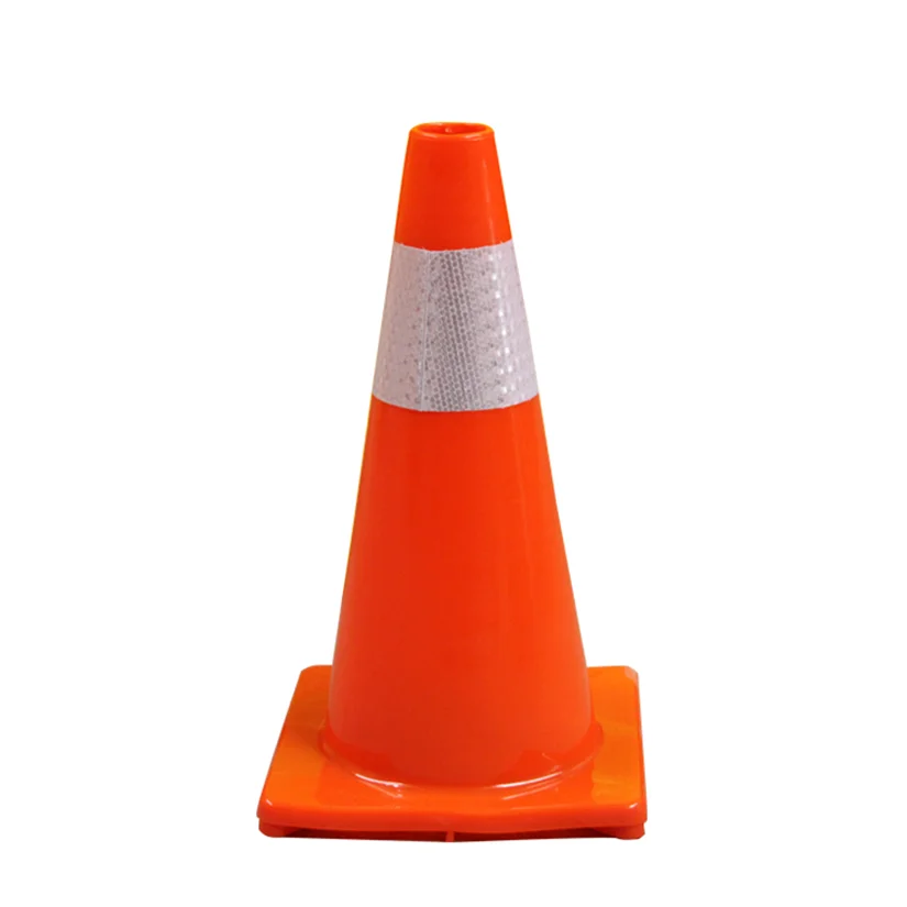 18in Pvc Cone Traffic Safety Cones With Reflective Collars - Buy ...