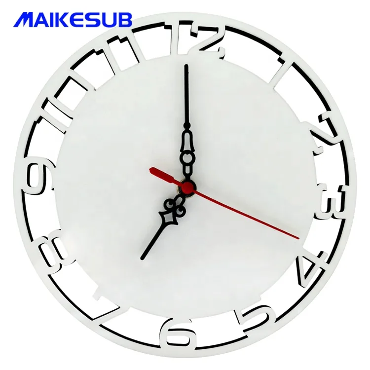 Personalizzabile Sublimazione Vetro Orologio In Vetro Cornice Per Foto-trasferimento Termico Stampato Orologio Da Parete/orologio Da Scrivania A Doppio Uso Con Kit Fai Da Te - Foto 5