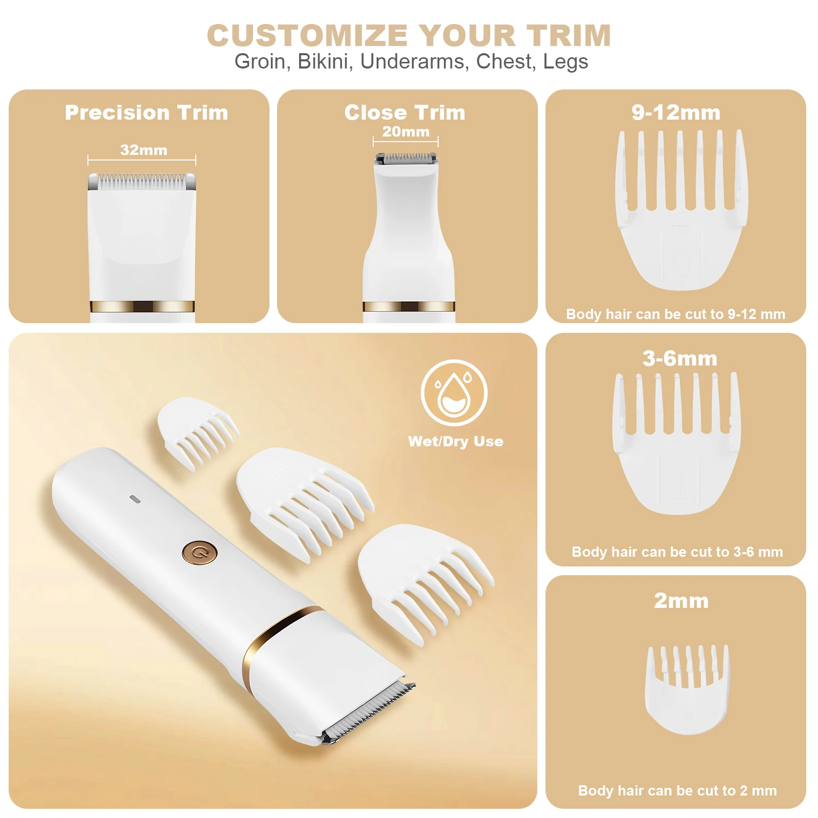 4 в 1 Женская электробритва