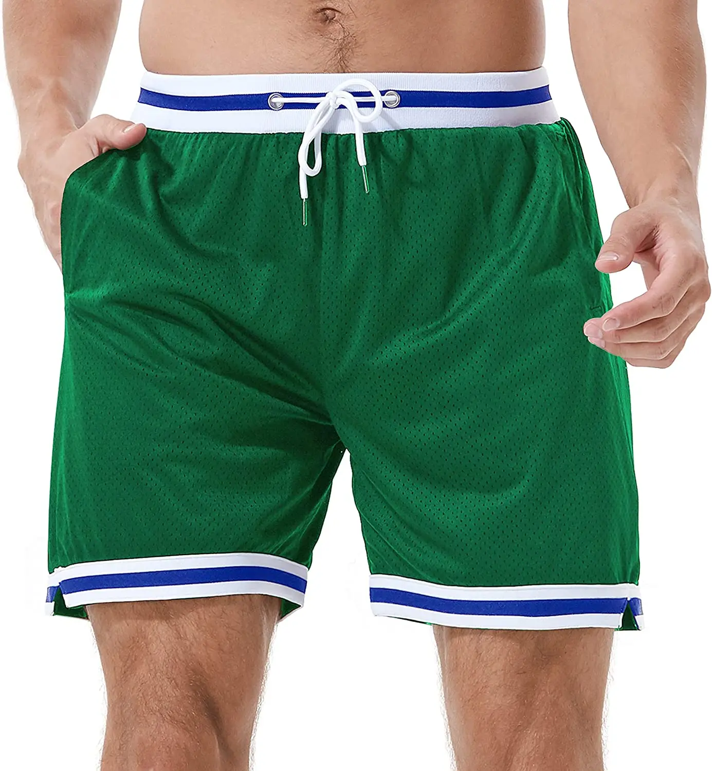 Men's Mesh Shorts Custom High Quality Summer Breathable Sports Mesh