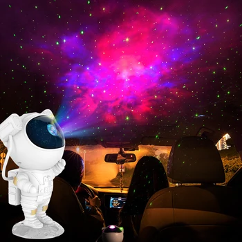 Astronaut Galaxy Projector Moon Light Durable PC ABS Material 1-Year Warranty Home Entertainment Consumer Electronics Product