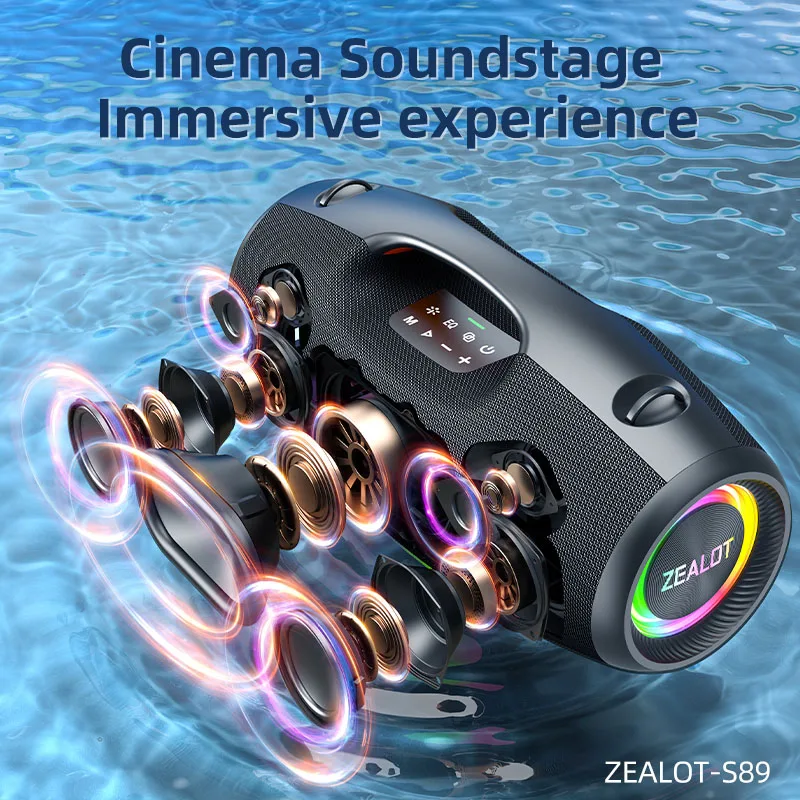 Zealot S89 Speaker - Ultimate Bluetooth Party Experience