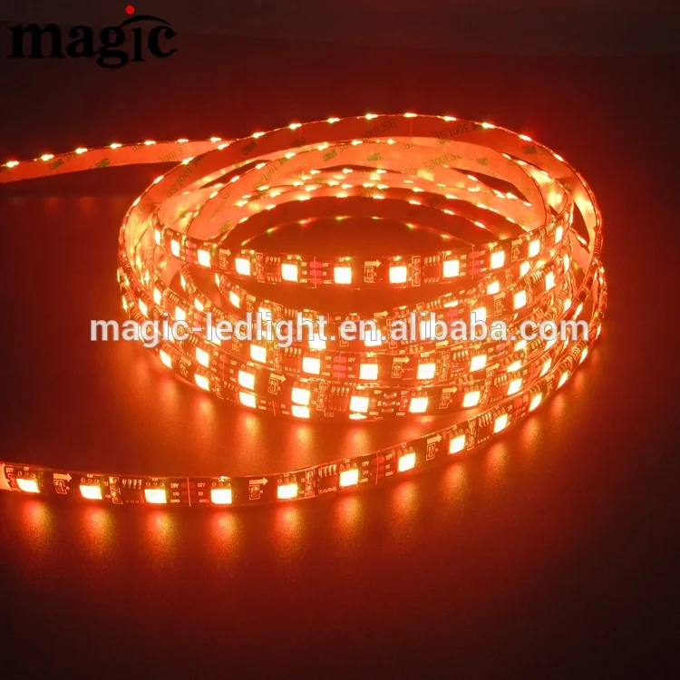 RGB 60LED 5050 пикселей IP67 IP68 IP65 Водонепроницаемый 24 В 12 В Адресуемая WS2811 Светодиодная лента
