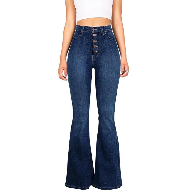Pantalones Vaqueros Desgastados Para Mujer,Jeans Elásticos De Cintura  Alta,Boutique,Venta Al Por Mayor - Buy Alta Pantalones Vaqueros Para Las  Mujeres,Las Mujeres Pantalones Vaqueros De Cintura Alta,De Alta Calidad De  Cuero Mujer Vaqueros