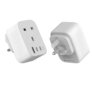 UK TO UK Worldplug PD 20W Electrical Socket Wall Plug Adaptor Universal Mobile Phone Travel Charger Adapter